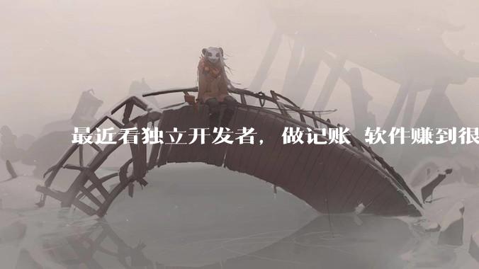 最近看独立开发者，做记账 软件赚到很多钱，我也开发一个，会不会碾压？